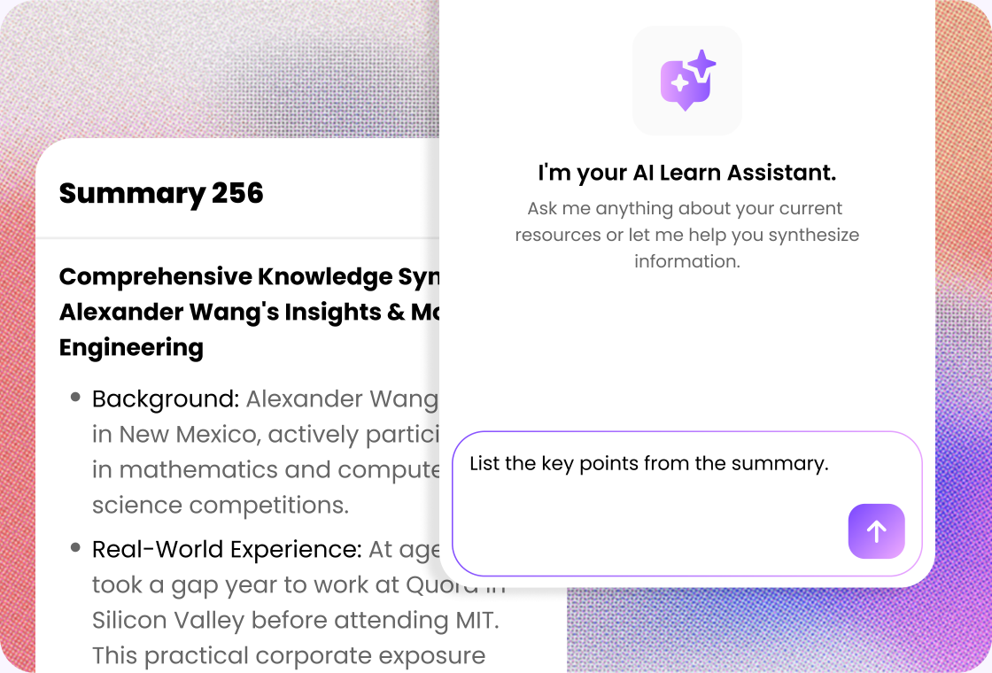 Chat, Review, and Master Your Content