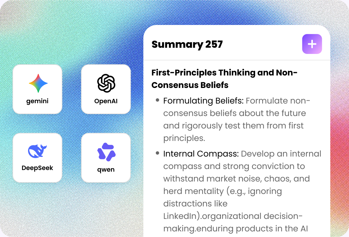 Powered by Advanced AI Models