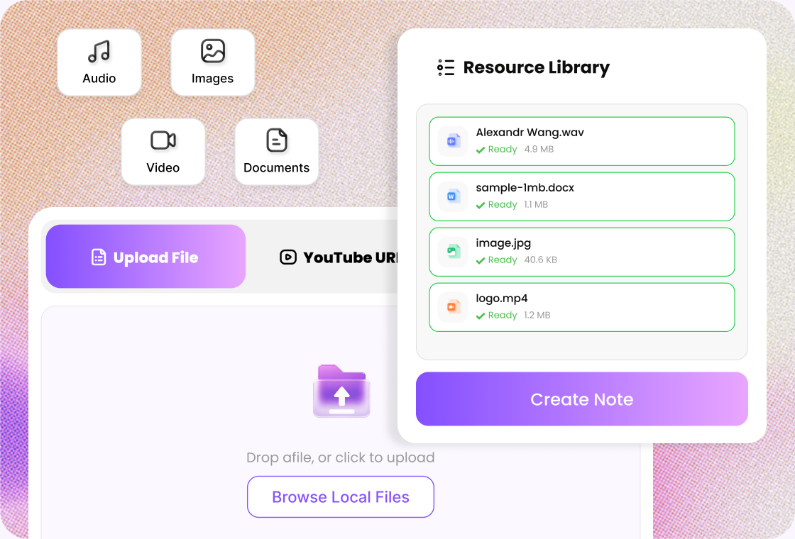 AI-Powered Note Generation