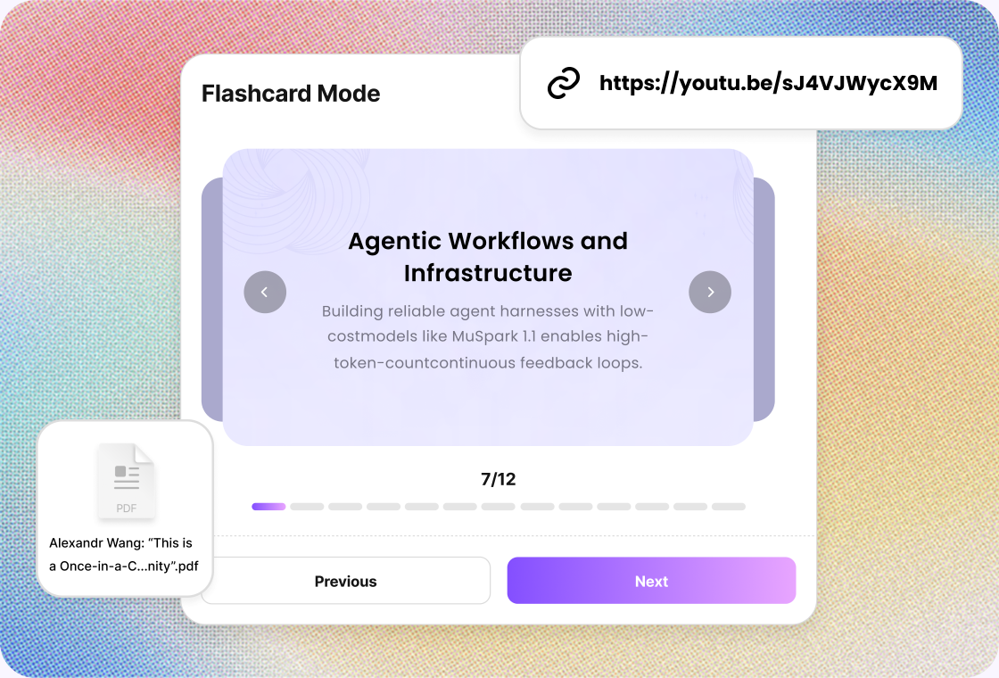AI-Powered Flashcard Generation